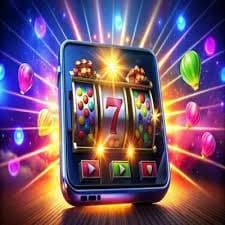 Tampilan game tembak ikan dengan ikan besar dan senjata di link poker88